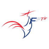 Logo FFTir rond blanc  1