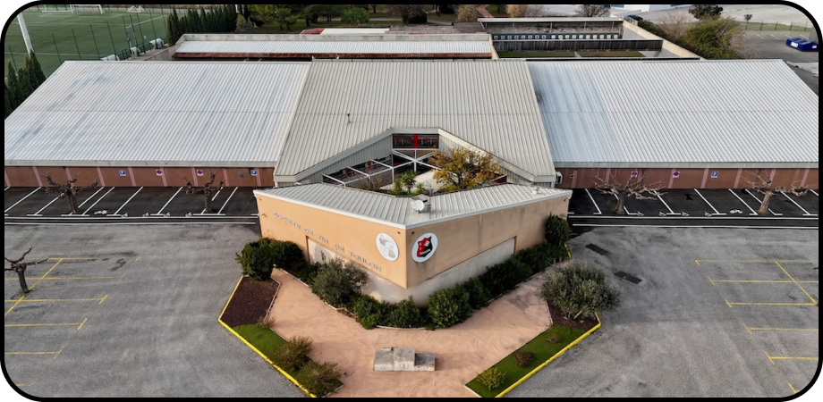 Vue drone redressee
